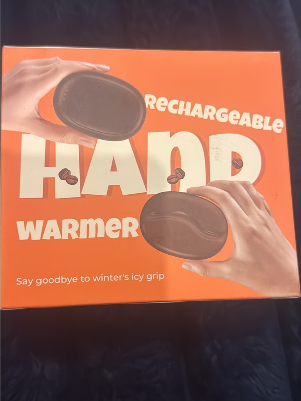Rechargeable Hand Warmer - Orange Packaging